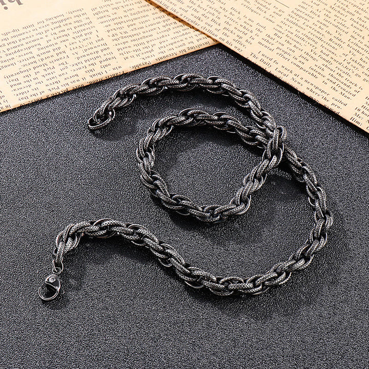 WorldNorse Retro Dot Twist Armband / Halskette