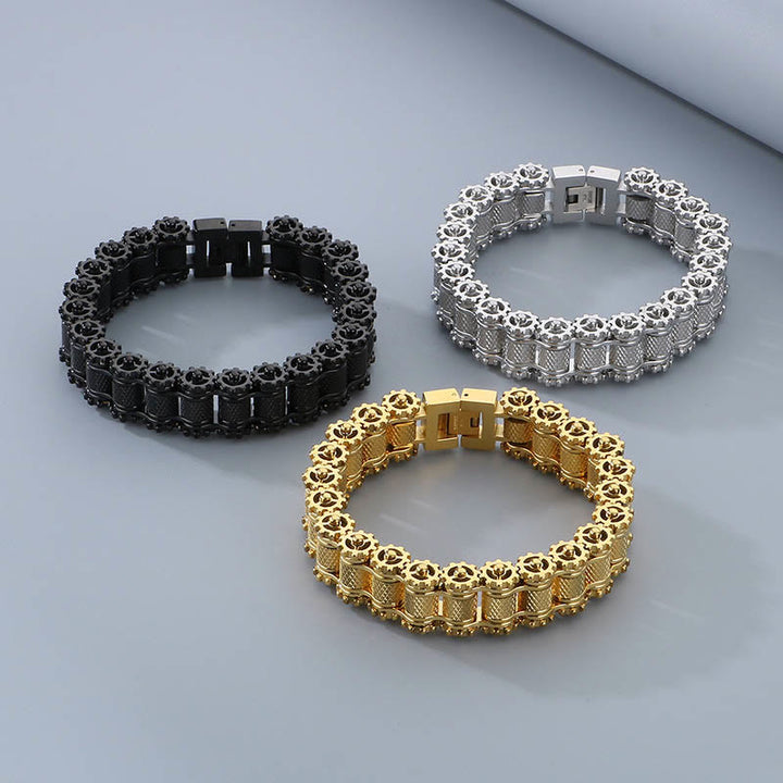 WorldNorse Punk Fahrradkettenarmband