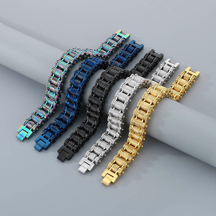 WorldNorse Punk Fahrradkettenarmband