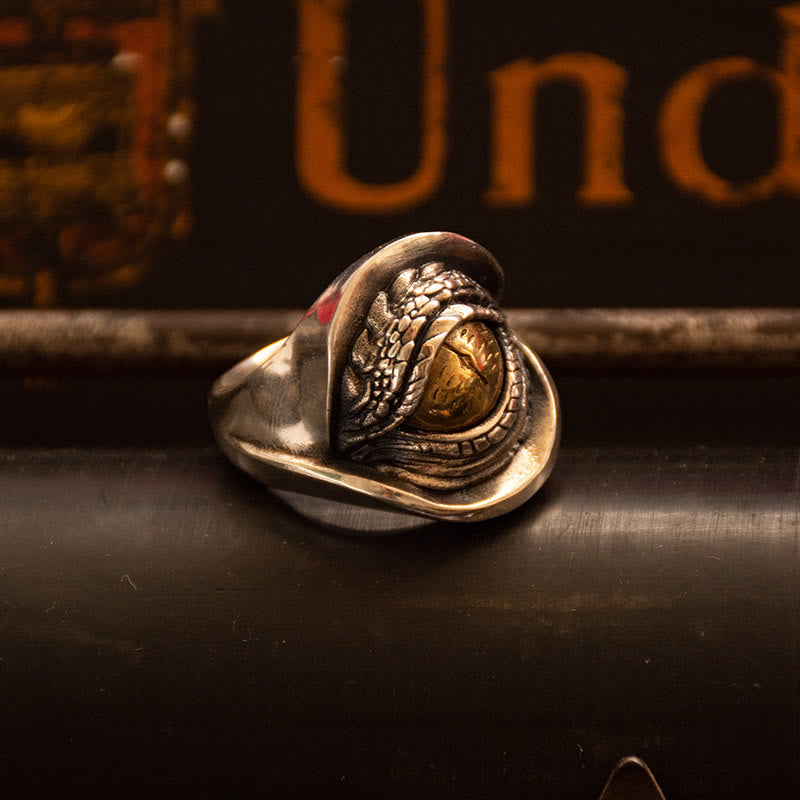 WorldNorse Wisdom Dämon Drachenauge Ring