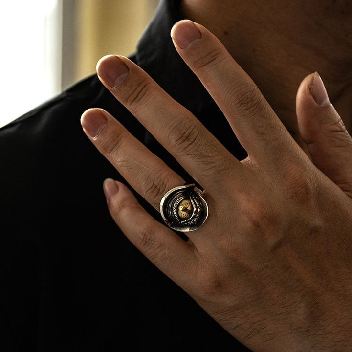 WorldNorse Wisdom Dämon Drachenauge Ring