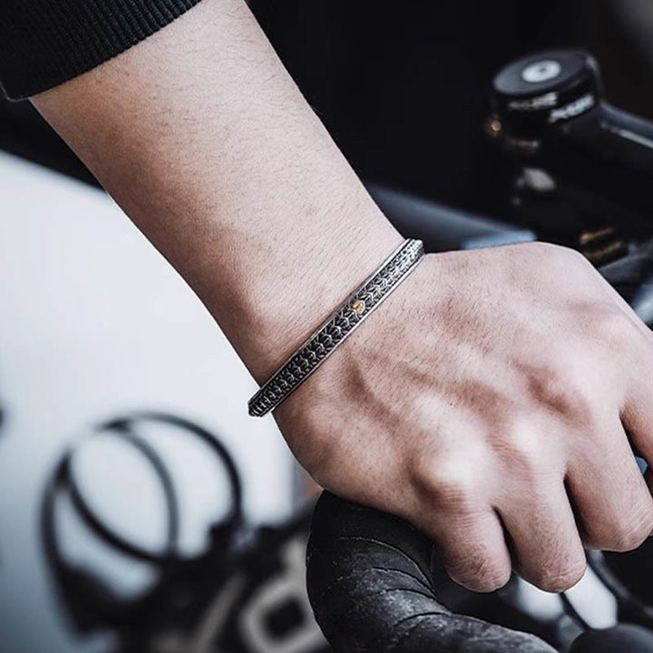 WorldNorse Vintage Drachenschuppen Armband / Ring