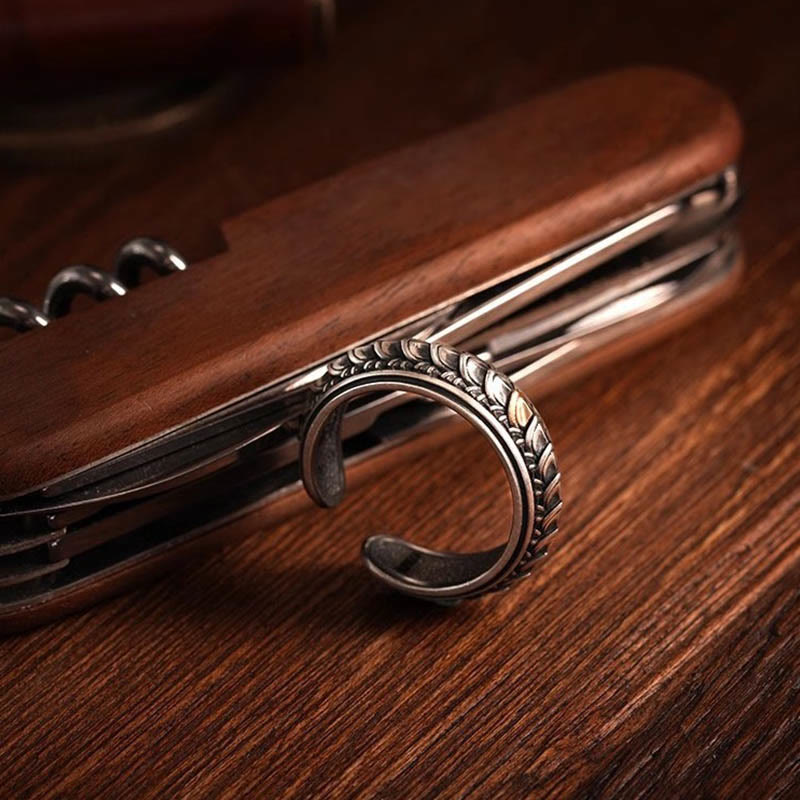 WorldNorse Vintage Drachenschuppen Armband / Ring