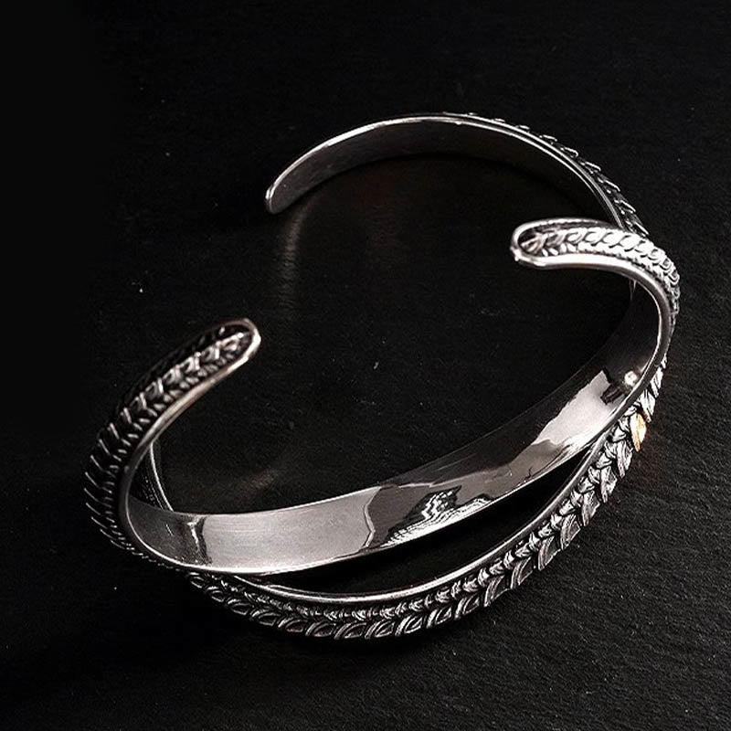 WorldNorse Vintage Drachenschuppen Armband / Ring