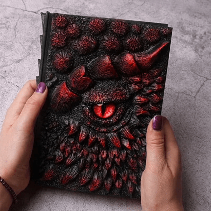 WorldNorse 3D Dragon's Secrets Tagebuch-Notizbuch