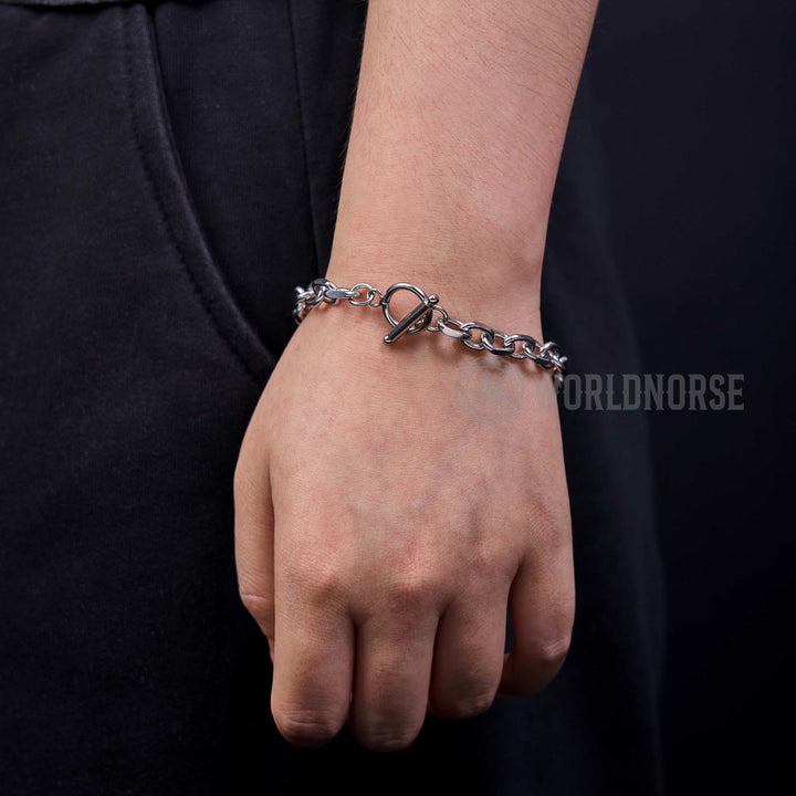 WorldNorse Flachwinkel-Armband mit Ein-Wort-Schnalle