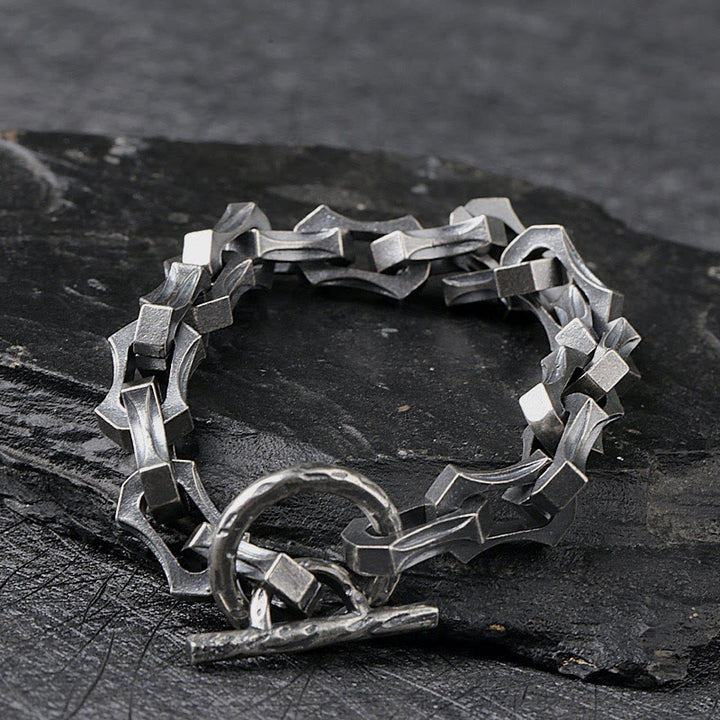WorldNorse 925 Sterling Silber Domineering Armband
