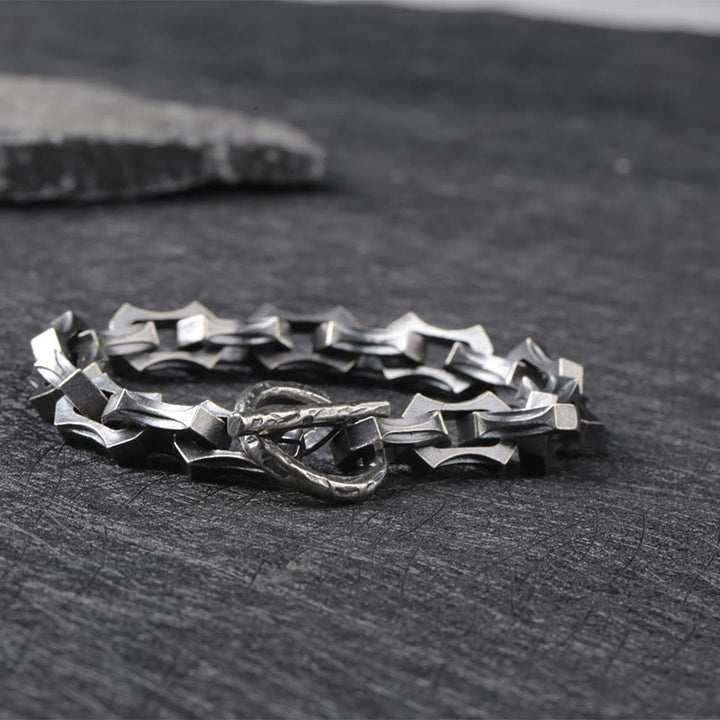 WorldNorse 925 Sterling Silber Domineering Armband