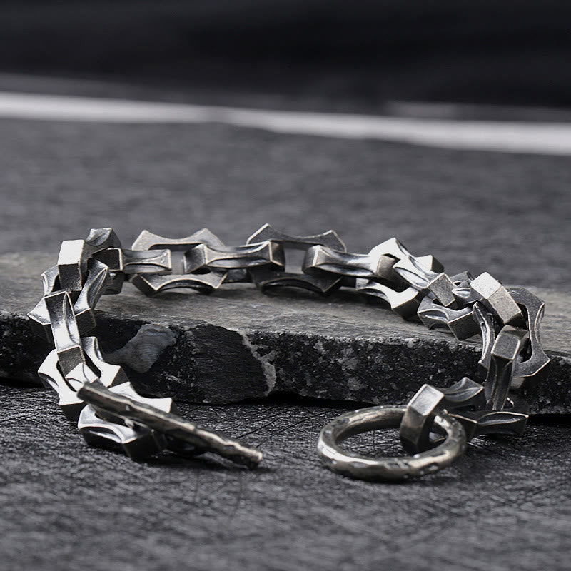 WorldNorse 925 Sterling Silber Domineering Armband