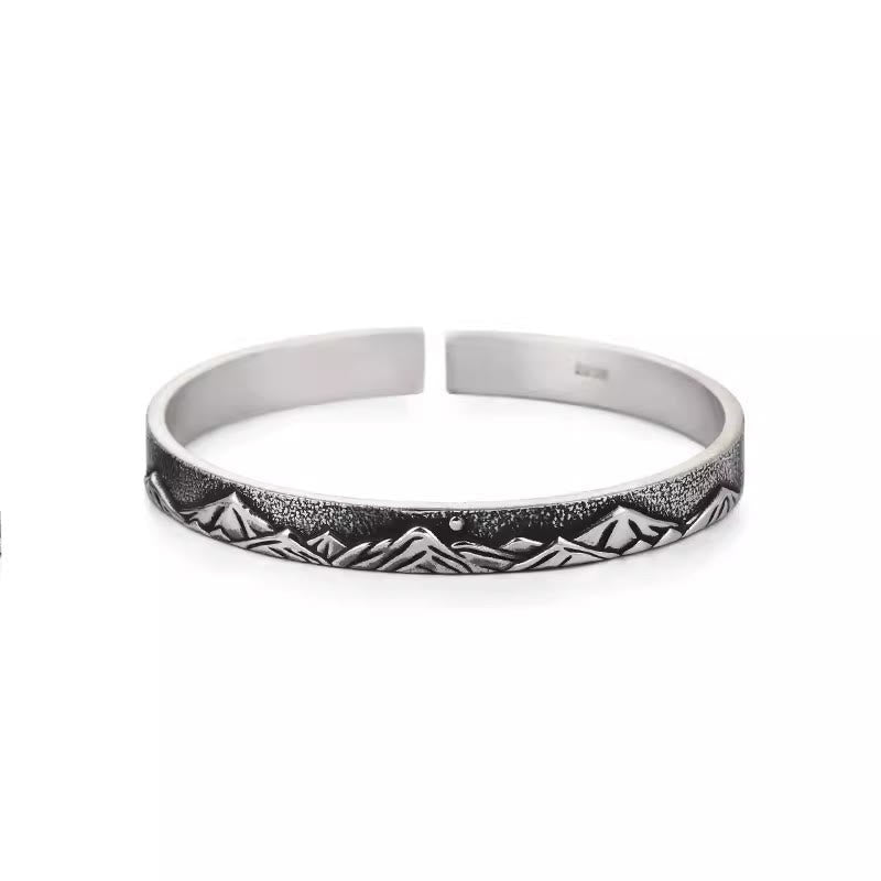 WorldNordisches Berg-Meer-Wellen-Armband
