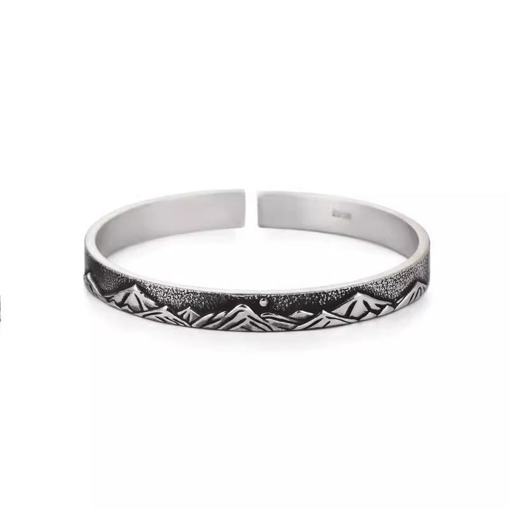 WorldNordisches Berg-Meer-Wellen-Armband