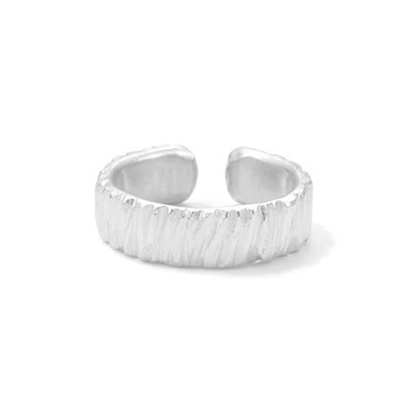 Strukturierter zweifarbiger Ring WorldNorse