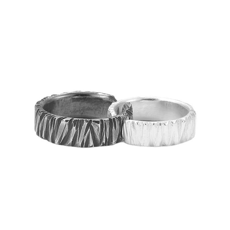 Strukturierter zweifarbiger Ring WorldNorse