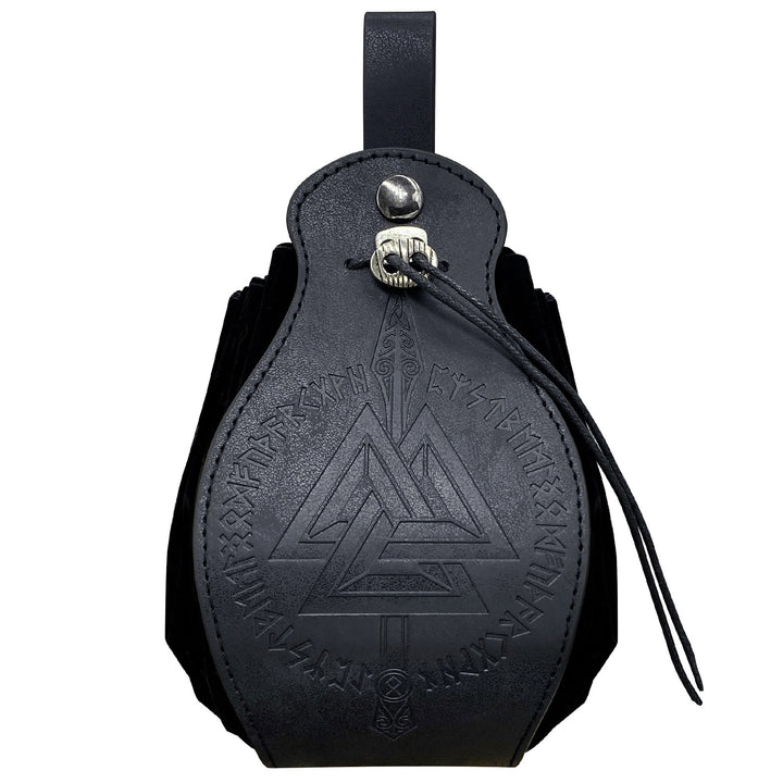 WorldNorse Gürteltasche aus Leder im Wikinger-Stil