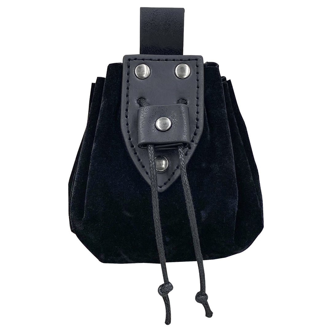 WorldNorse Gürteltasche aus Leder mit Kordelzug