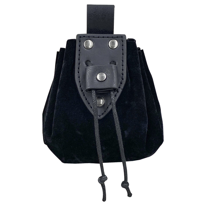 WorldNorse Gürteltasche aus Leder mit Kordelzug