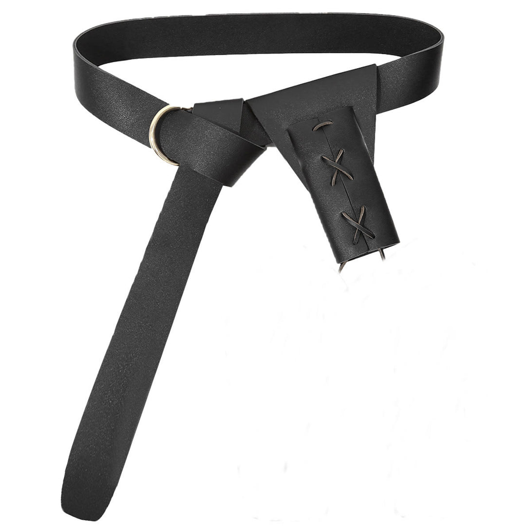 WorldNorse Gürteltasche aus Leder mit Taillenband