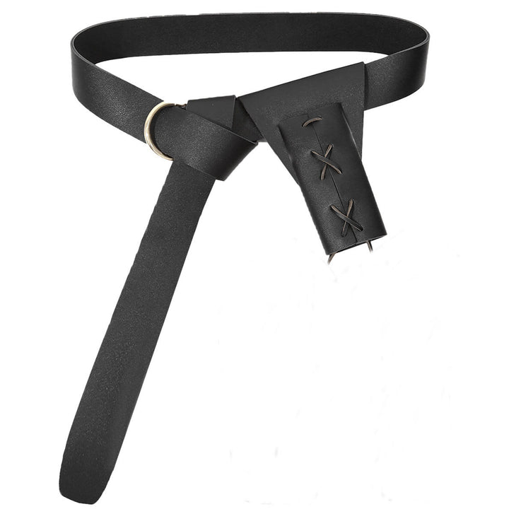 WorldNorse Gürteltasche aus Leder mit Taillenband