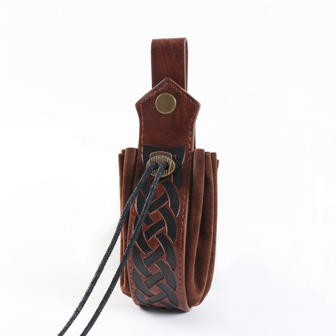 WorldNorse Gürteltasche aus Leder mit Taillenband