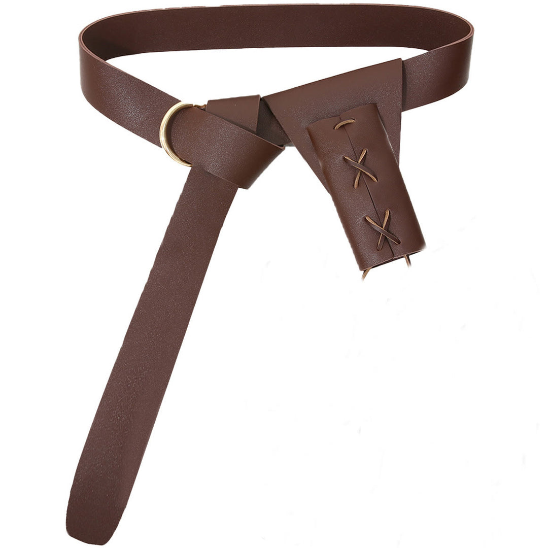 WorldNorse Gürteltasche aus Leder mit Taillenband