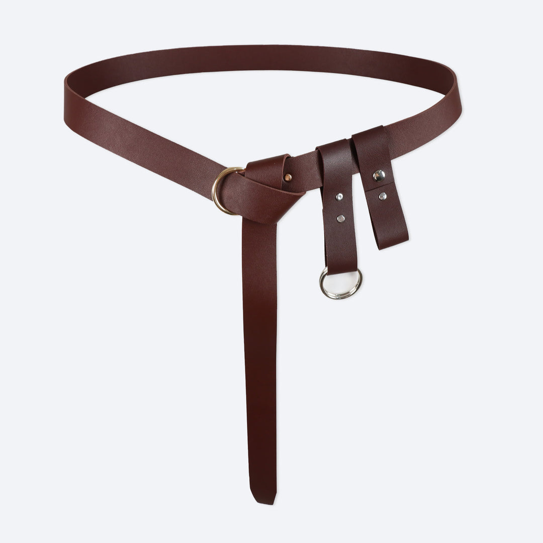 WorldNorse Gürteltasche aus Leder mit Taillenband