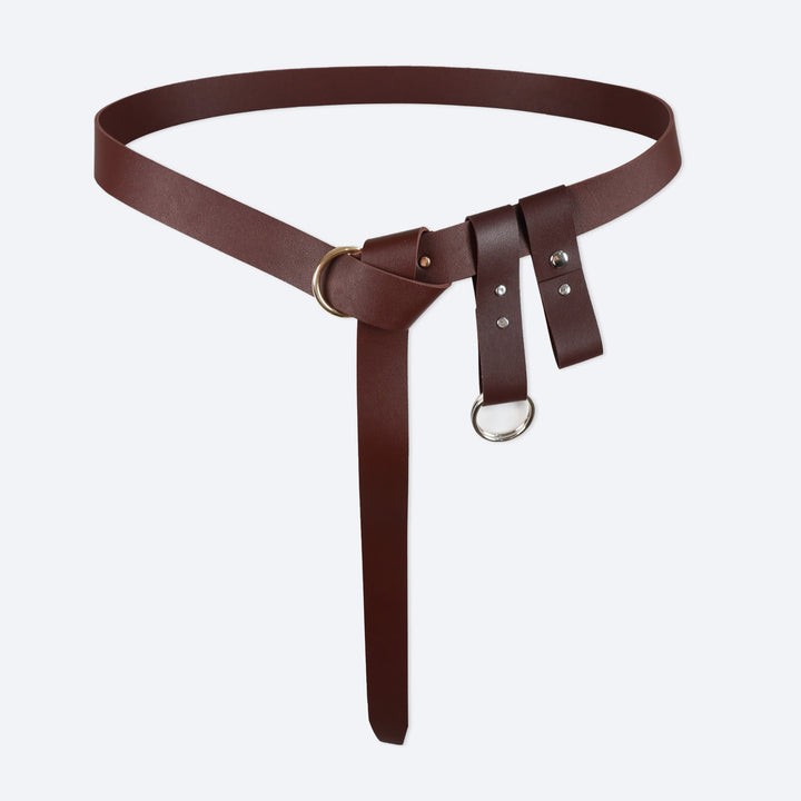 WorldNorse Gürteltasche aus Leder mit Taillenband
