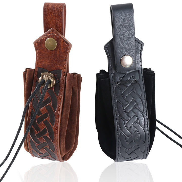 WorldNorse Gürteltasche aus Leder mit Taillenband