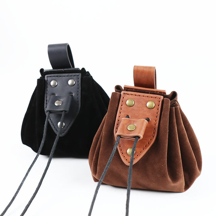 WorldNorse Vintage Gürteltasche aus Leder