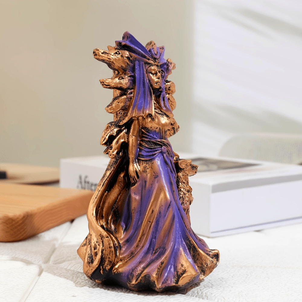 WorldNorse Hecate, griechische Göttin der Magie mit Hundedekor