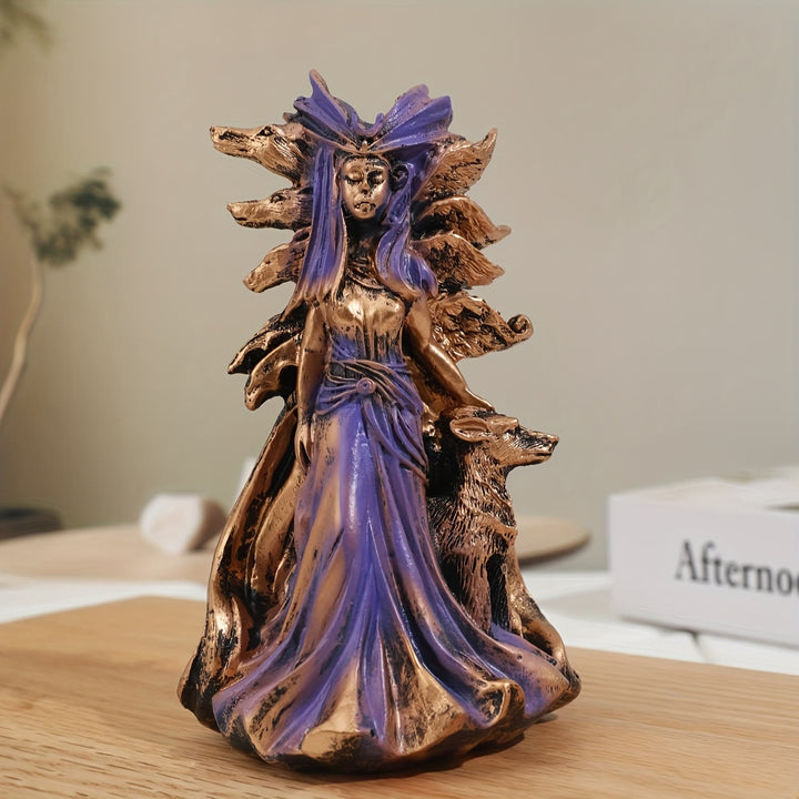 WorldNorse Hecate, griechische Göttin der Magie mit Hundedekor
