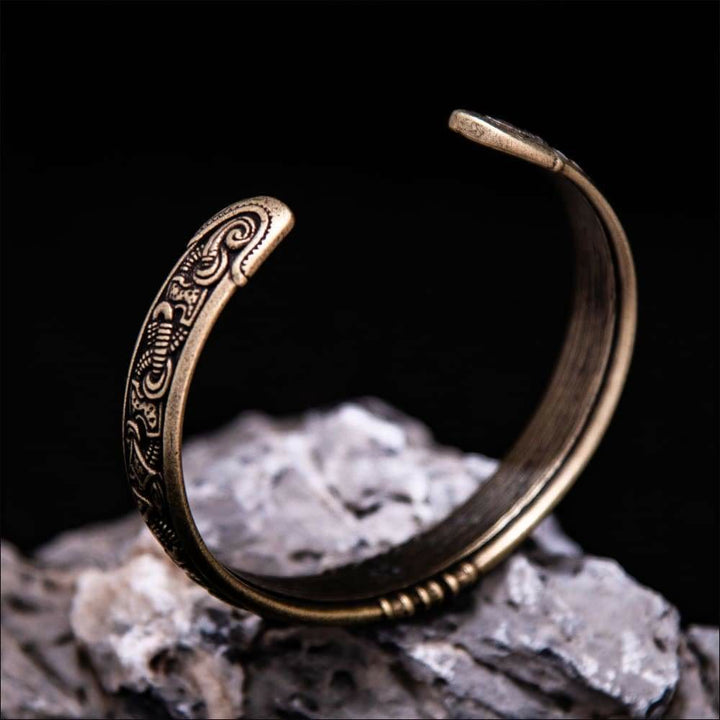 WorldNorse Vintage Nordic Jelling Art Armreif
