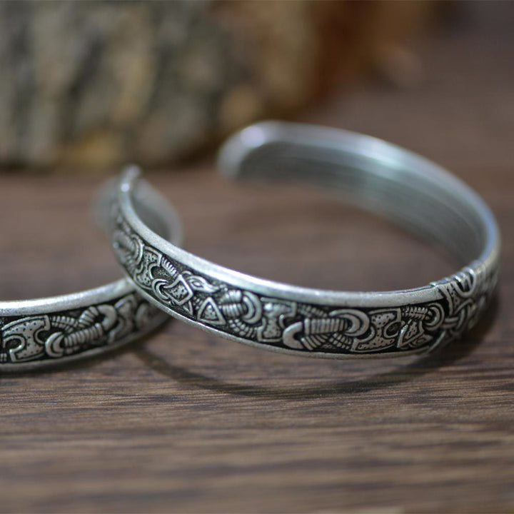 WorldNorse Vintage Nordic Jelling Art Armreif