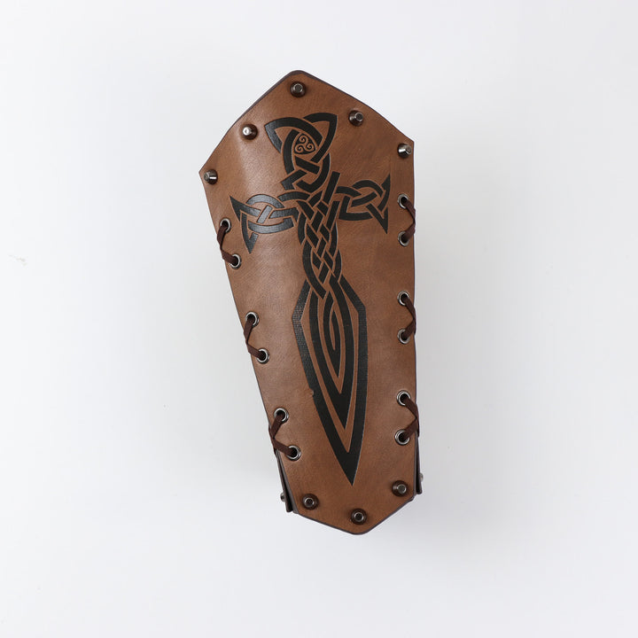 WorldNorse Leder Armschienen Gürteltasche Tasche Set - image 8