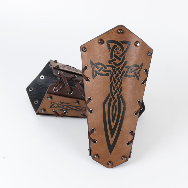 WorldNorse Viking Prints Armschienen/Gürtel/Gürteltasche
