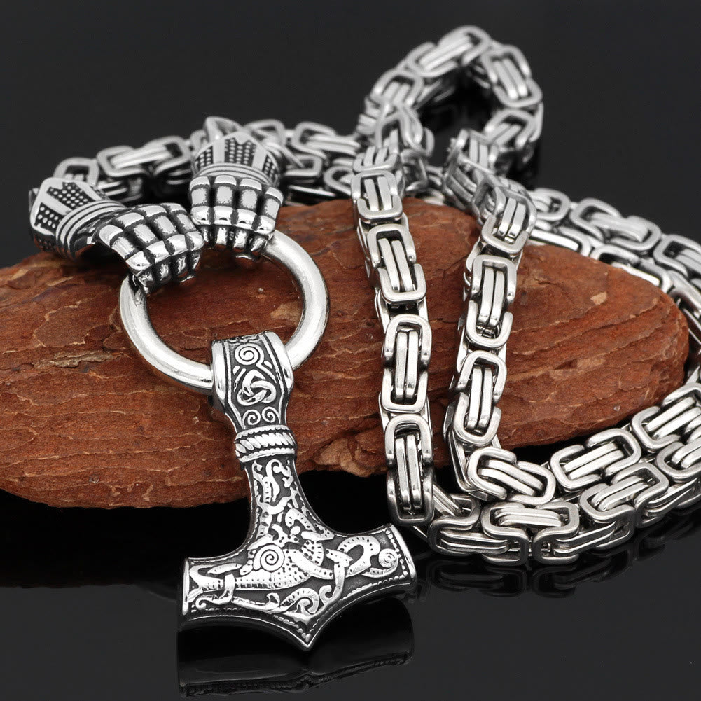 WorldNorse Viking Mjölnir Thors Hammer Halskette