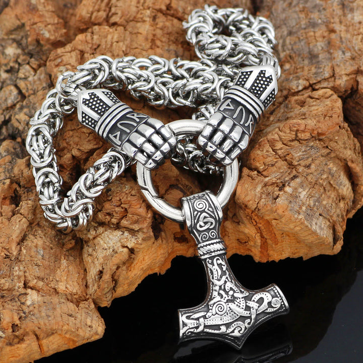 WorldNorse Viking Mjölnir Thors Hammer Halskette