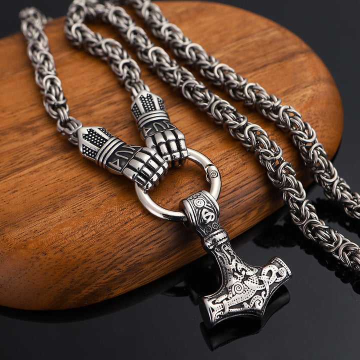 WorldNorse Viking Mjölnir Thors Hammer Halskette