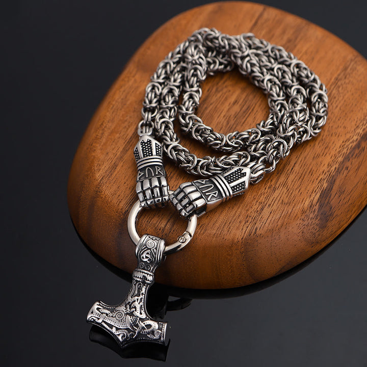 WorldNorse Viking Mjölnir Thors Hammer Halskette