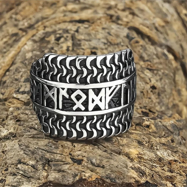 WorldNorse Wikinger Rune aus Titanstahl