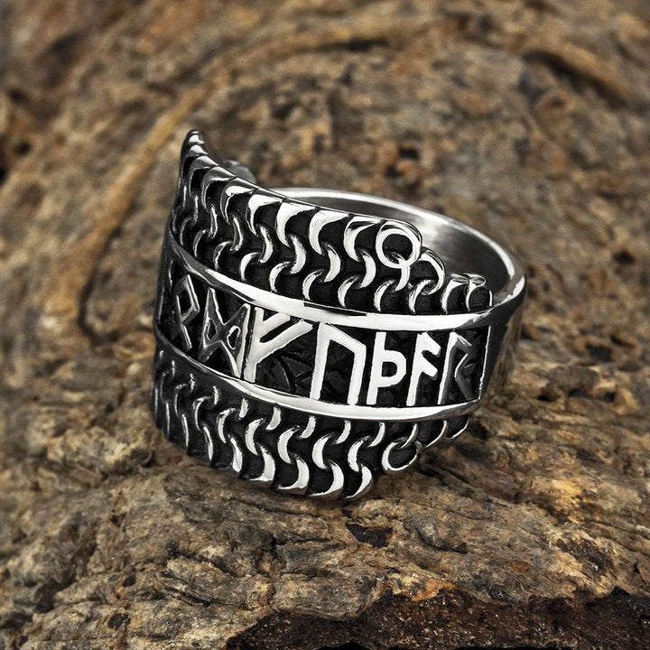 WorldNorse Wikinger Rune aus Titanstahl