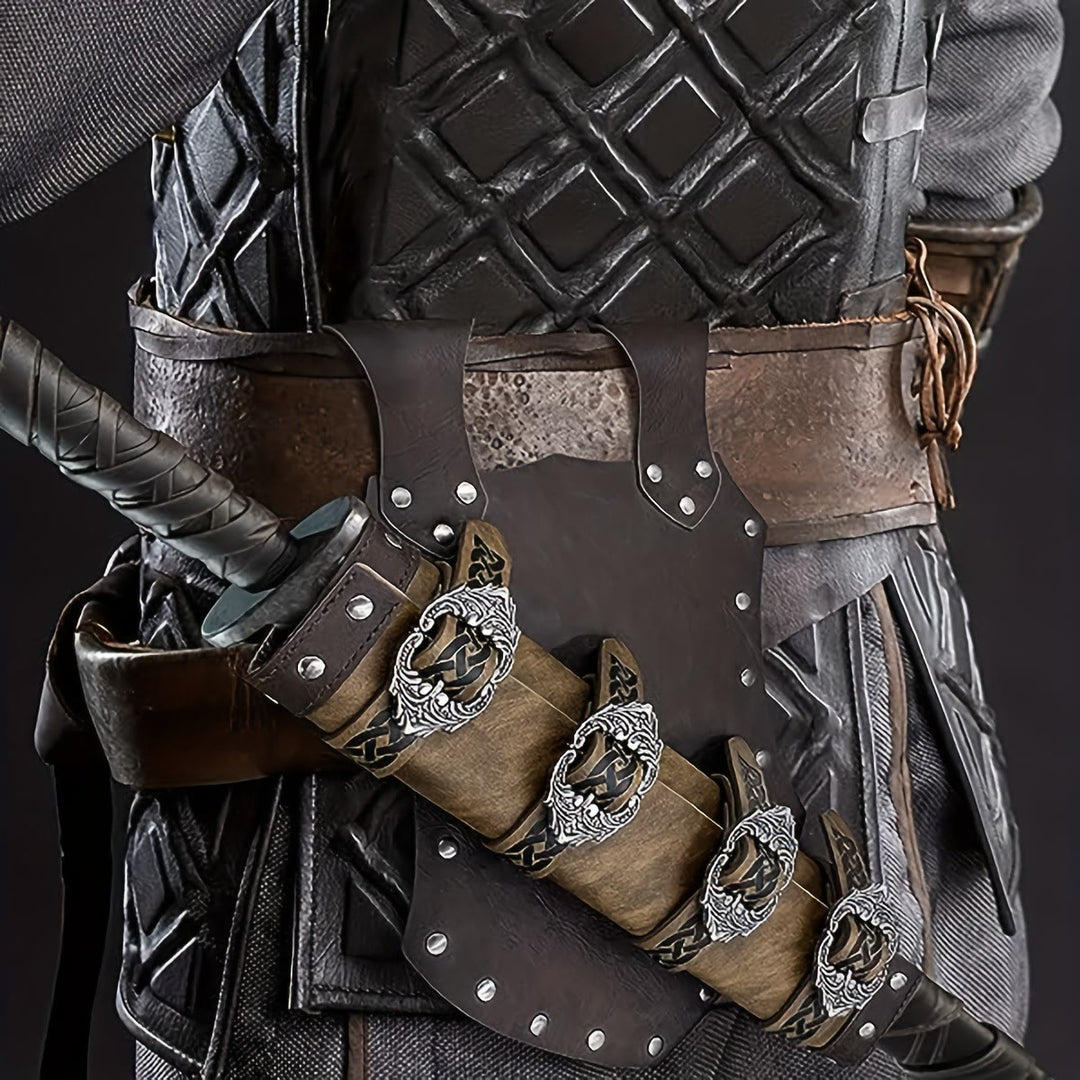 WorldNorse Keltischer Gürtel mit Schwertgürtelscheide - image 0