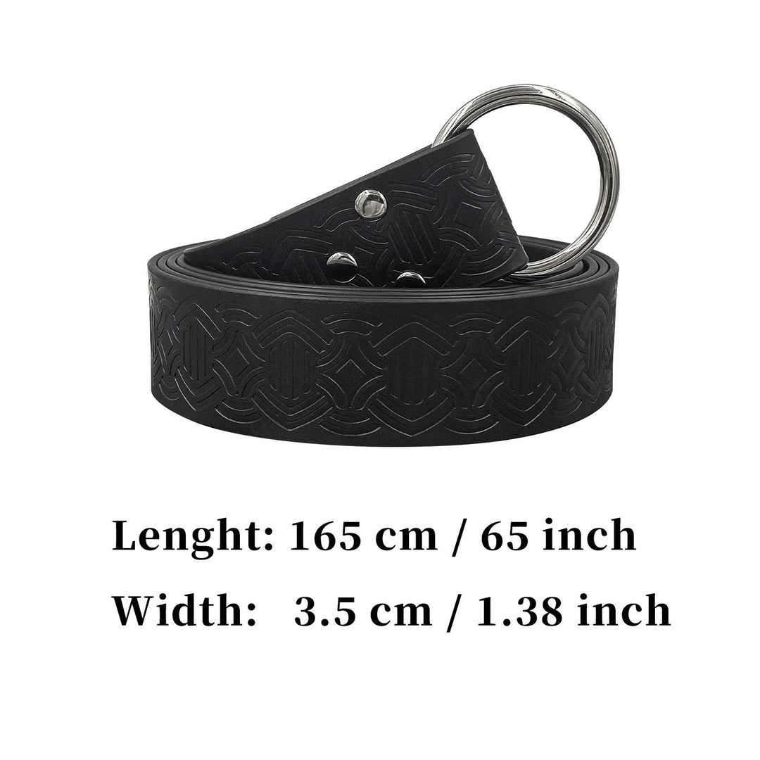 WorldNorse Vintage-Gürtel aus geprägtem Leder