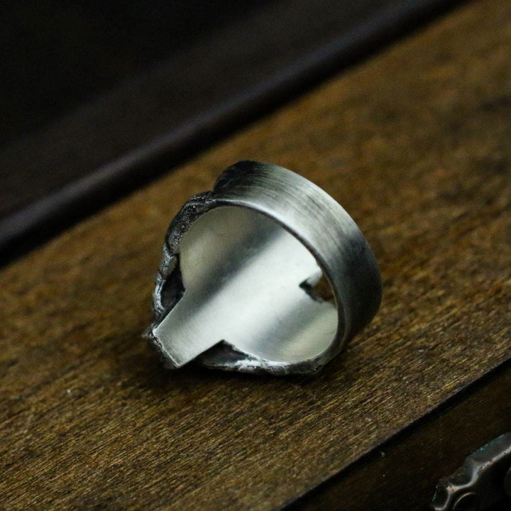 WorldNorse Gothic Skelett Sarg Grab Ring