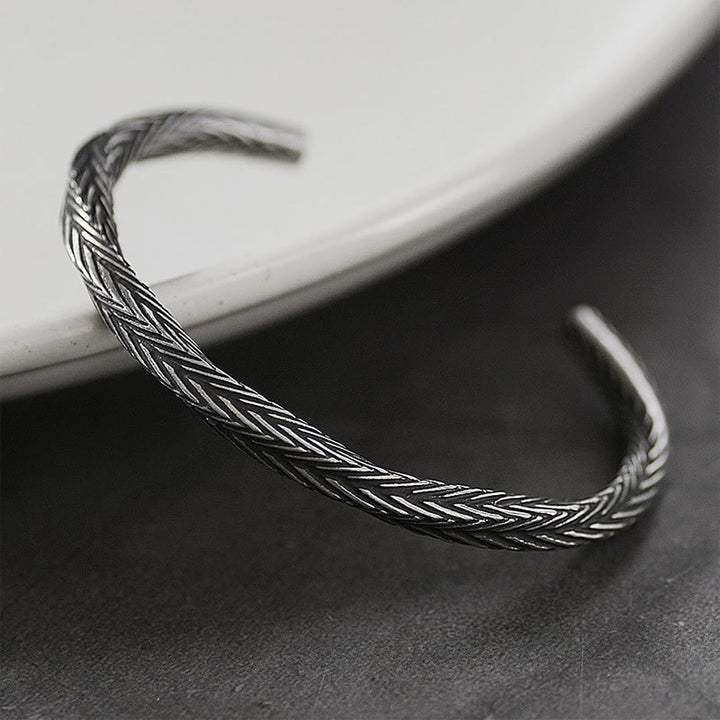 WorldNorse Viking Weizenlinien Vintage Armband