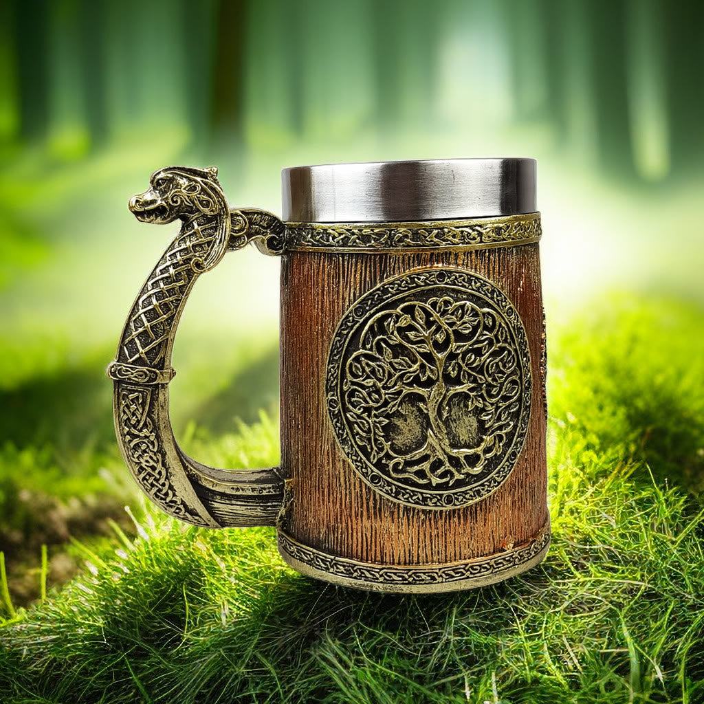 WorldNorse Yggdrasil Baum des Lebens Nordischer Drache