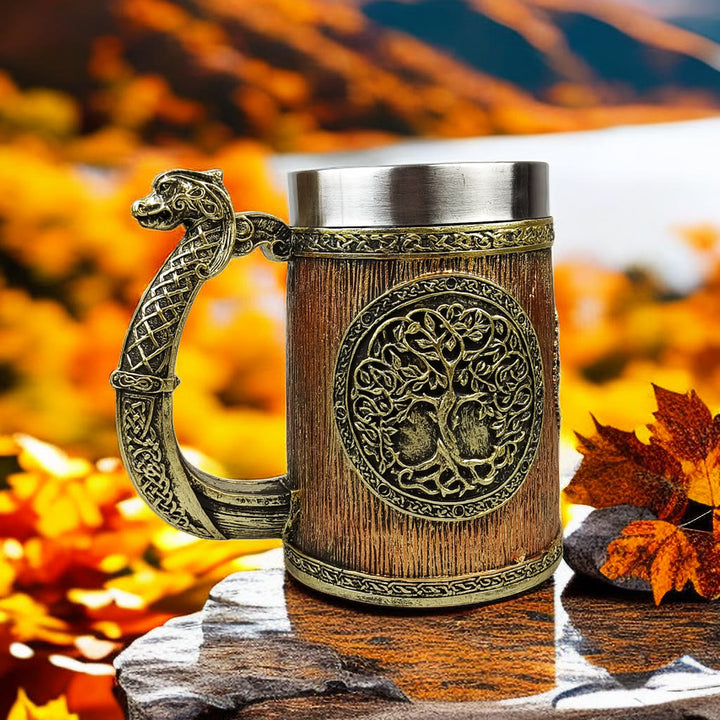 WorldNorse Yggdrasil Baum des Lebens Nordischer Drache