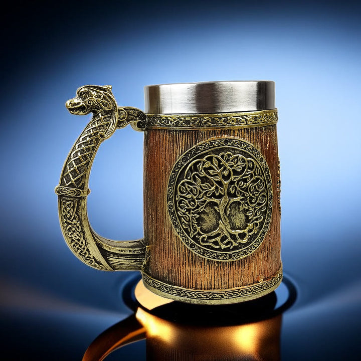 WorldNorse Yggdrasil Baum des Lebens Nordischer Drache