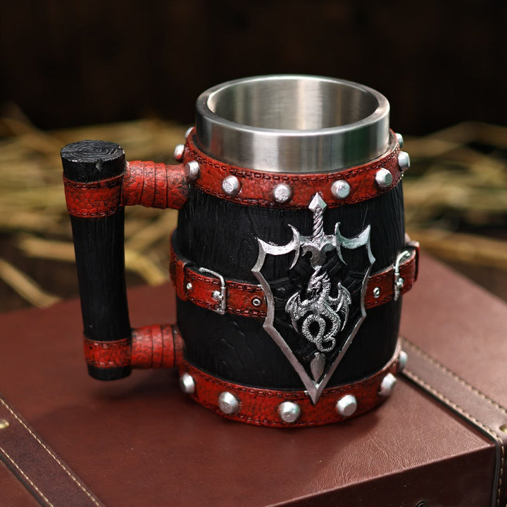 WorldNorse Bierkrug mit Nordischer Drache
