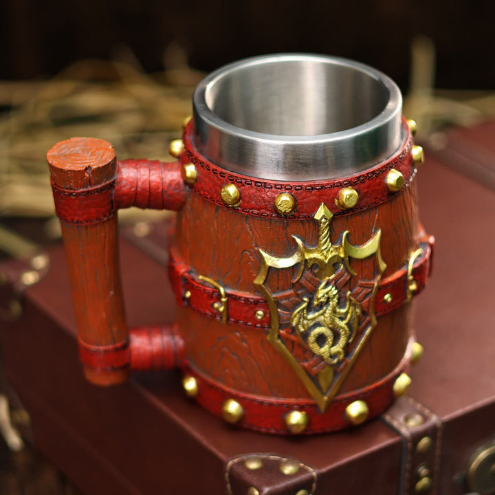 WorldNorse Bierkrug mit Nordischer Drache