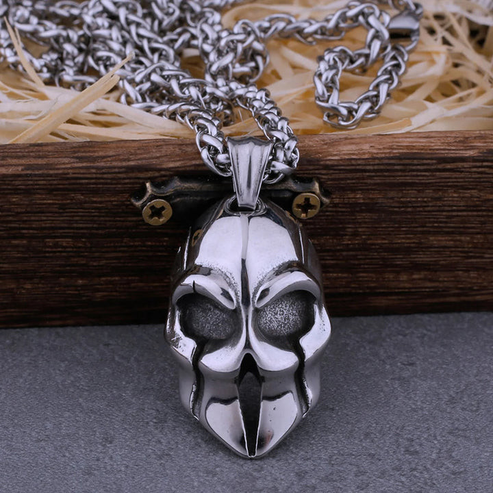 WorldNorse Power Warrior Helmmaske Halskette